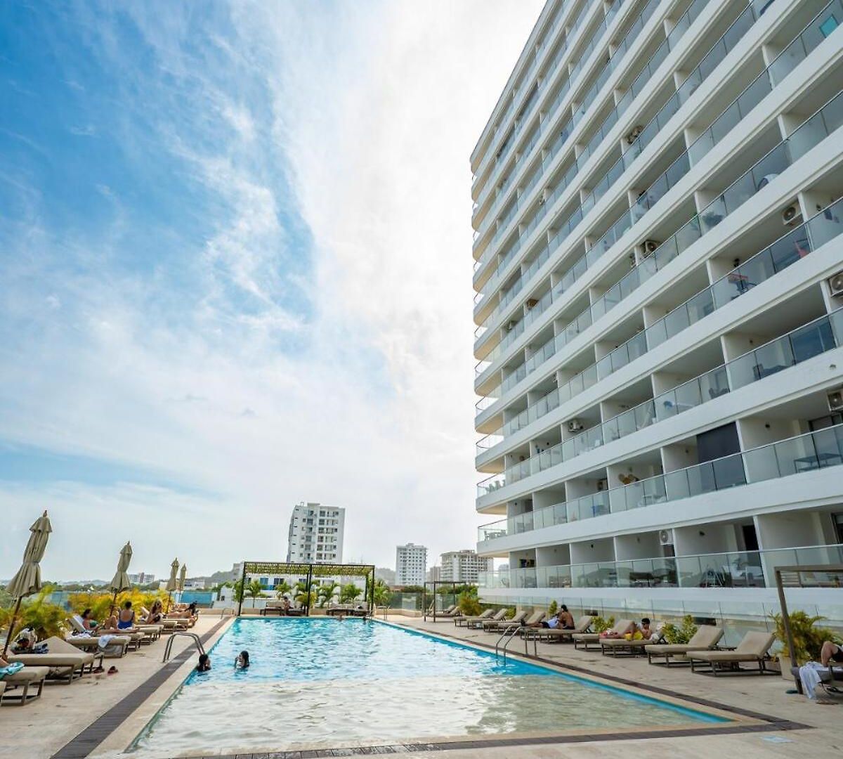Canela Con Piscina Jacuzzi Cerca Al Mar Y Al Aereopuerto Apartamento Cartagena
